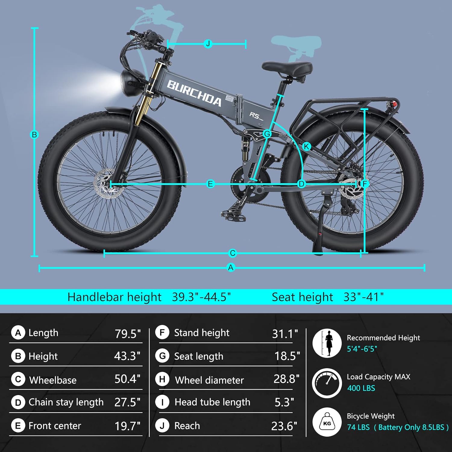 DAMSON Dual Motor 2000W Electric Bike for Adults view 7