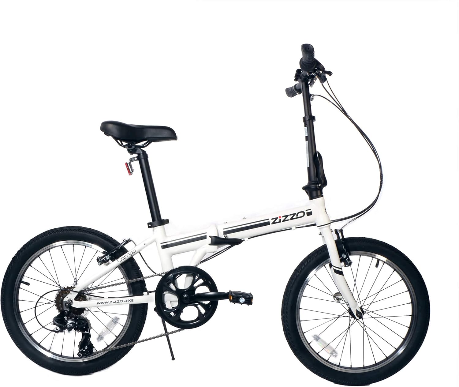 ZiZZO Campo 20 inch Folding Bike with 7-Speed view 1