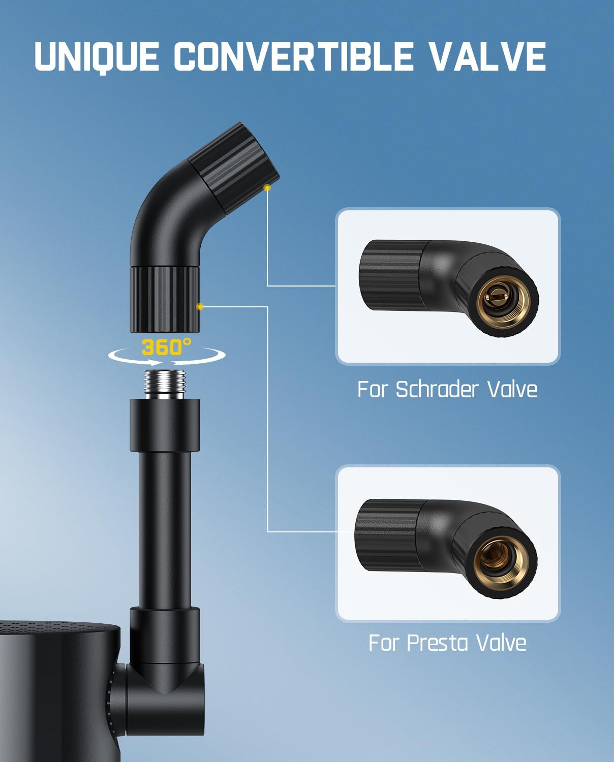 Fanttik X9 Ace Mini Tire Inflator - Bike Pump view 1