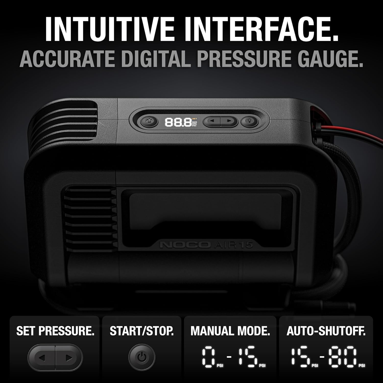 NOCO AIR15 UltraFast 15A Tire Inflator