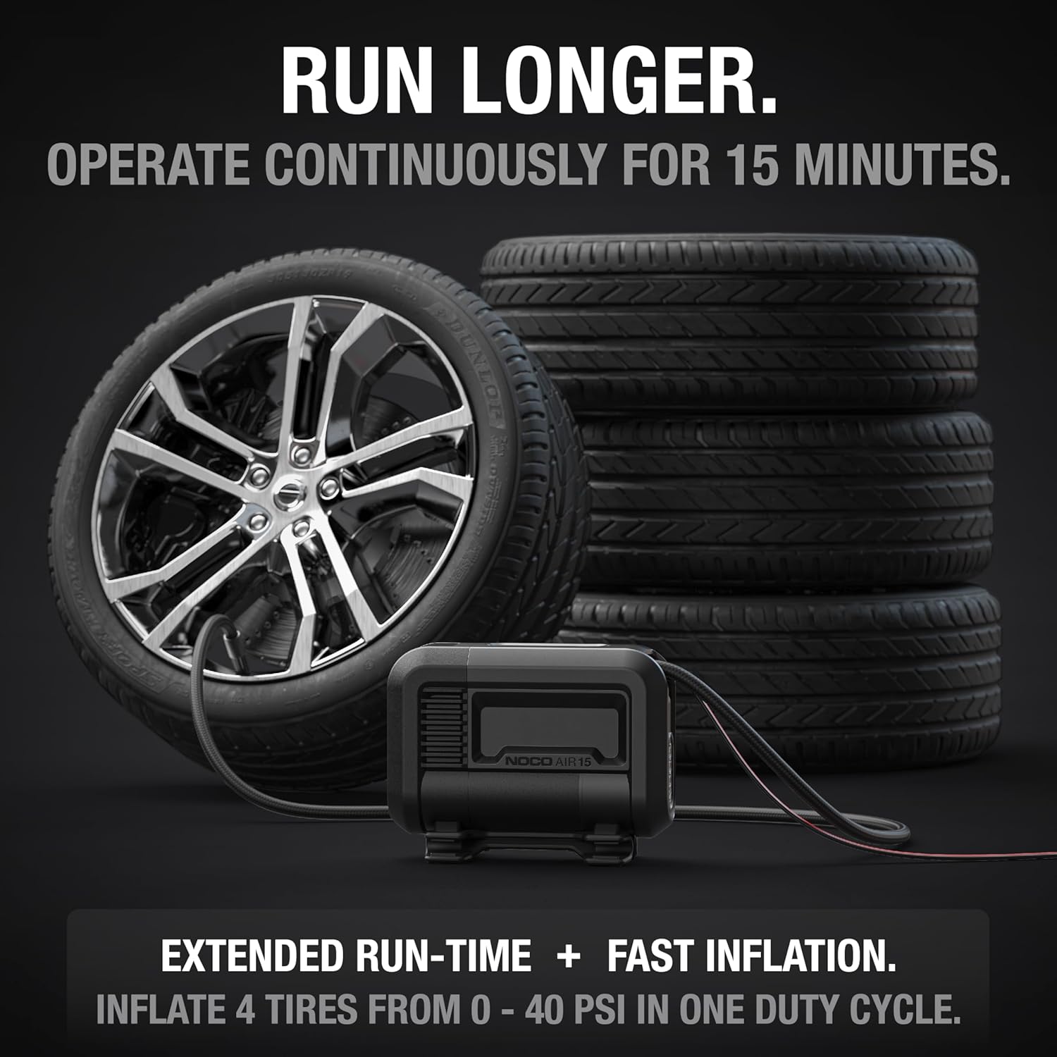 NOCO AIR15 UltraFast 15A Tire Inflator view 2