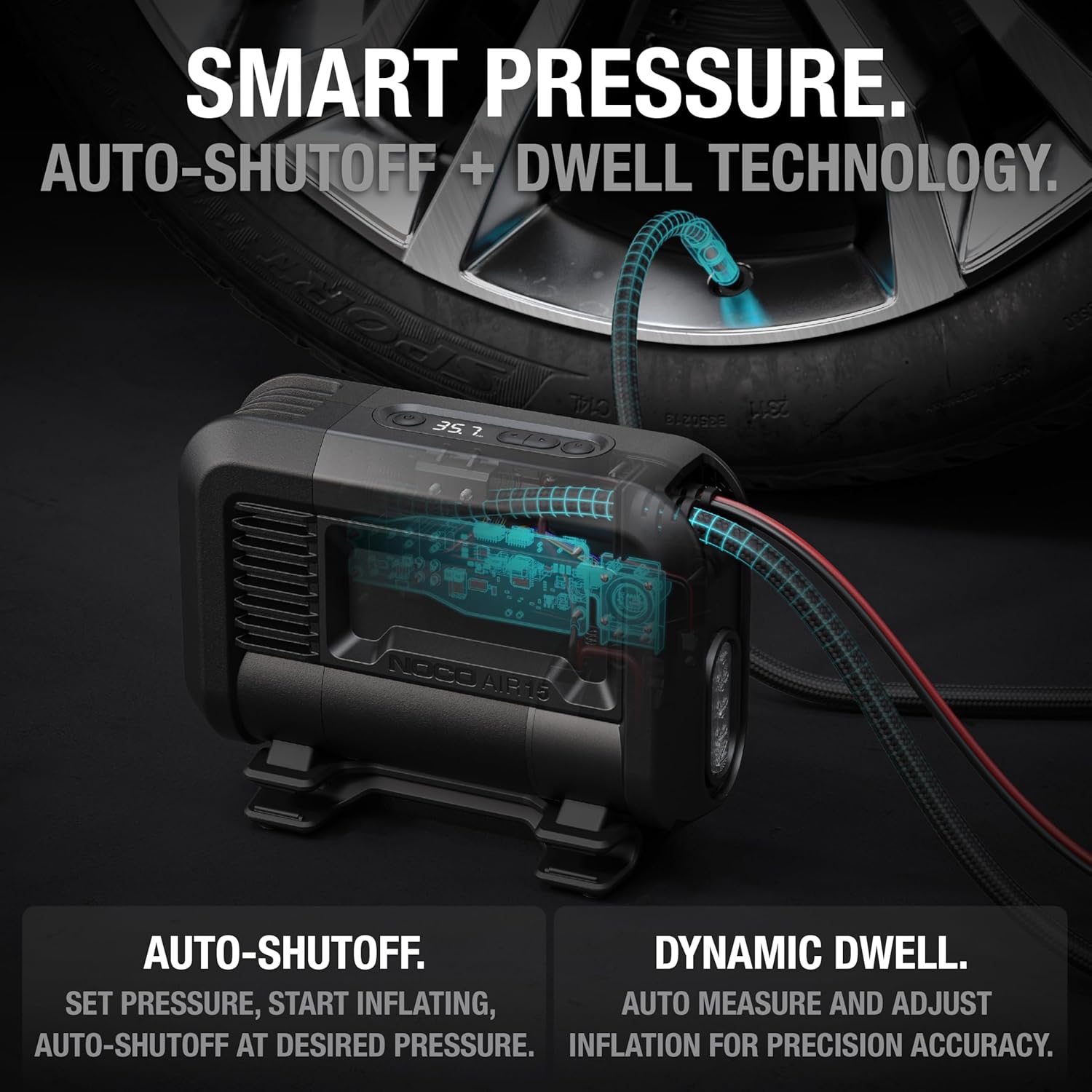NOCO AIR15 UltraFast 15A Tire Inflator view 3