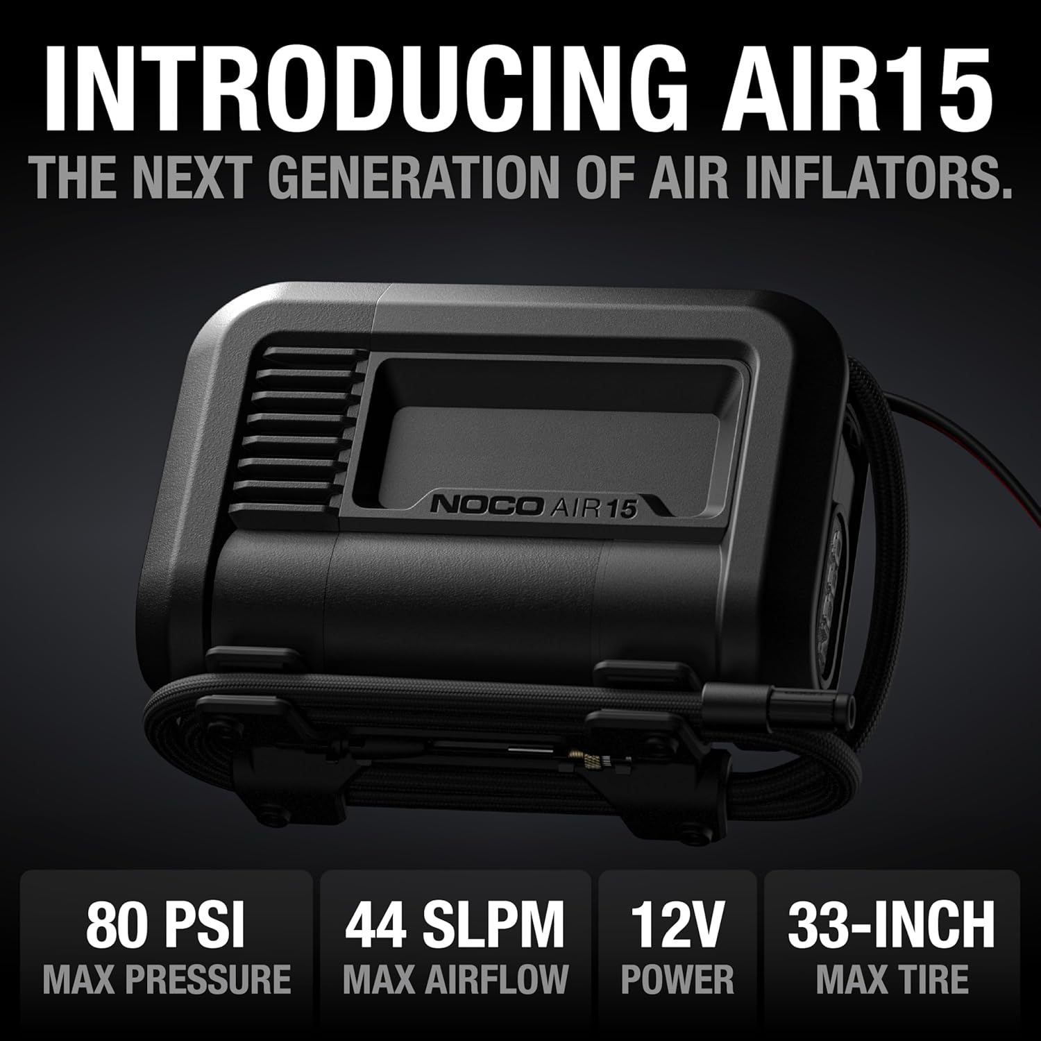 NOCO AIR15 UltraFast 15A Tire Inflator view 4