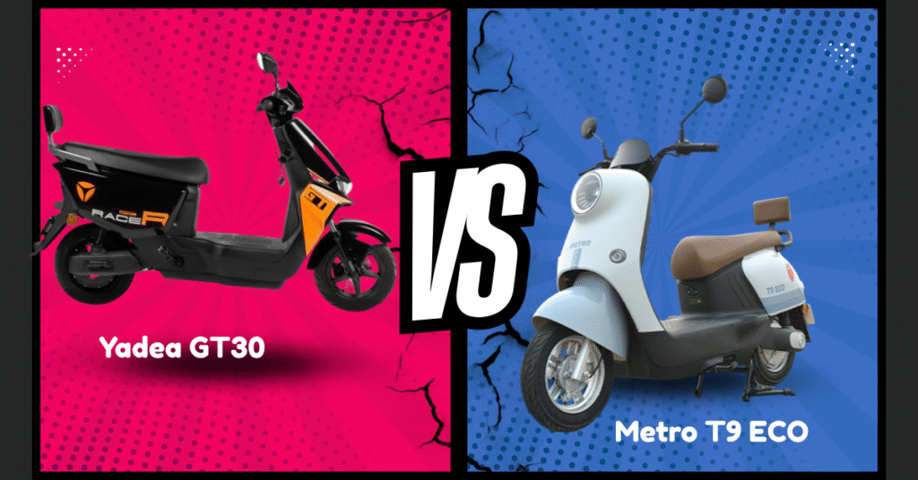 Yadea GT30 vs. Metro T9 ECO Comparison